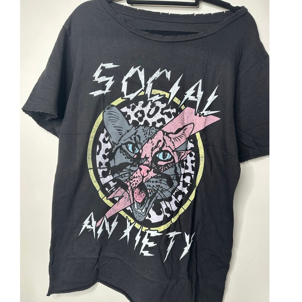 NWT Recycled Karma Social Anxiety Leopard Sz M